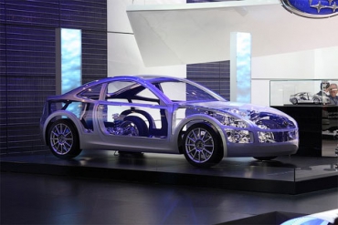 В Женеве был представлен прозрачный концепт-кар от Subaru