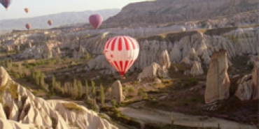 Популярность полетов на воздушных шарах над Турцией растет