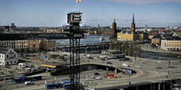 В Стокгольме закрыт старинный уличный лифт