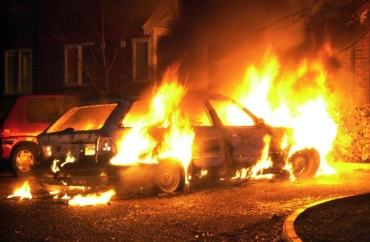 Поджог авто в Кременчуге