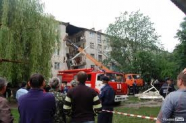 В Луцке рухнул пятиэтажный дом