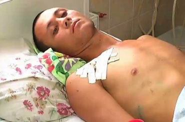 В Одессе нелюди побили и порезали парня после чего посадили на кол