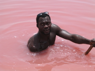 Розовое озеро Дакара