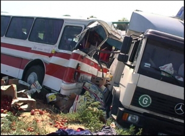 В Винницкой области в ДТП пострадали четверо пассажиров рейсового автобуса