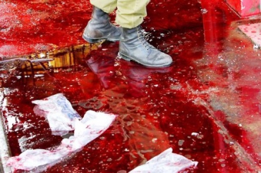 Красный дождь в Украине