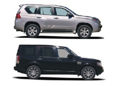 Интересное сравнение Land Rover Discovery 4 и Lexus GX 460