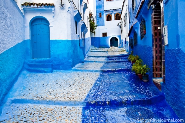 Шефшауэн - синий город Марокко