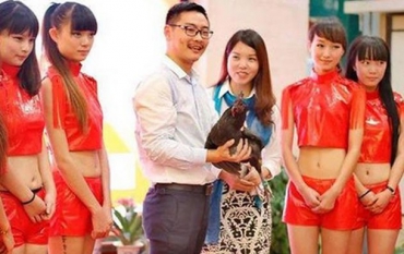 У китайцев даже курицы – красавицы