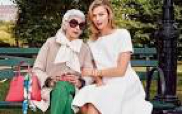 93-летняя модель стала лицом бренда
