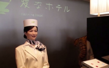 В Японии в качестве персонала отеля работают роботы