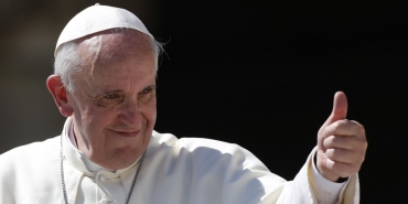 Папа Римський прийняв участь у відновленні Донбасу